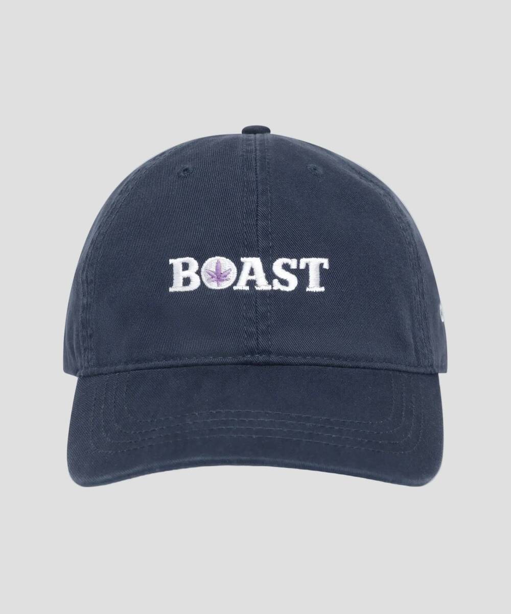 NEW BOAST unisex garden cup dad hat in navy